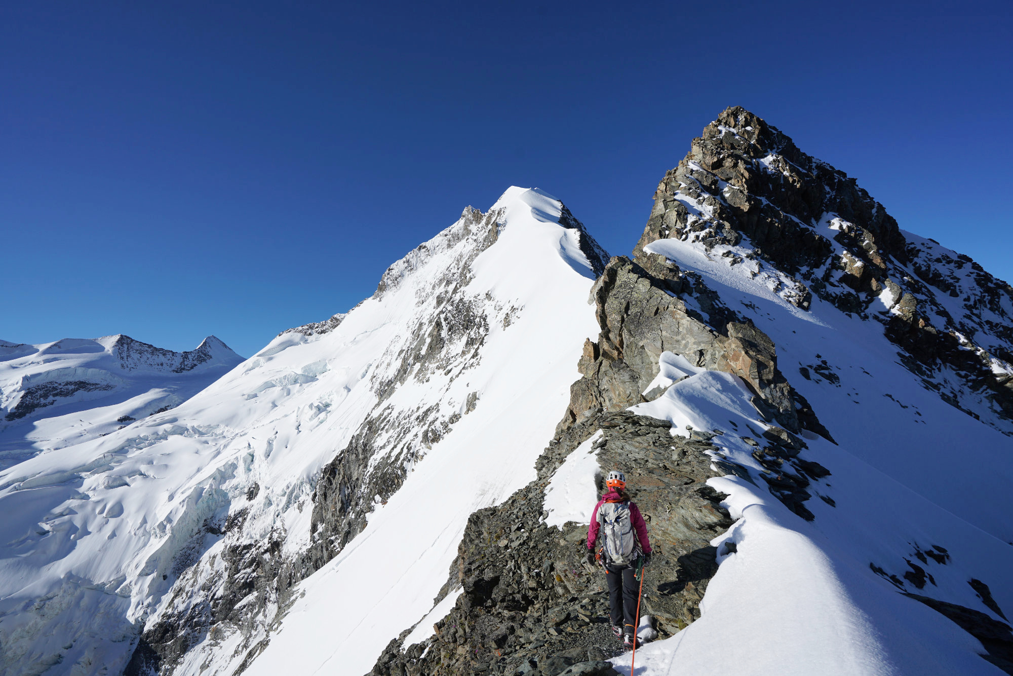 Piz Bernina Biancograt